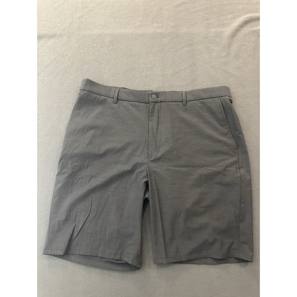 JOHNNIE-O Mulligan Performance Woven Shorts Mens High Tide Size 38